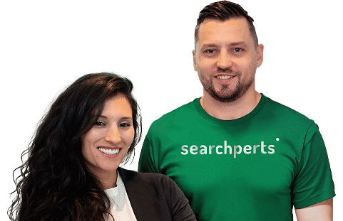 Damian Zielinski und Leila von Searchperts