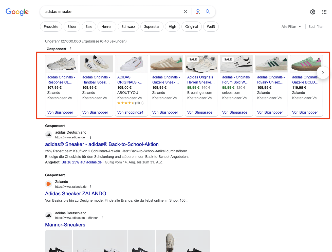 Google Shopping ist eine Vergleichsplattform, auf welcher Internetnutzer das Angebot verschiedener Online-Shops vergleichen und das für Sie beste Angebot auswählen können.