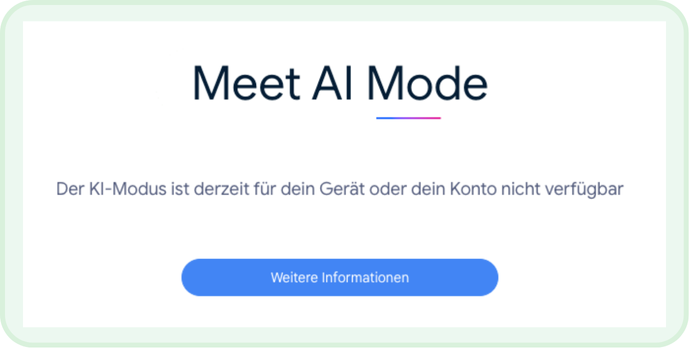 Nutze unserer Tipps um den KI Modus von Google zu aktivieren.