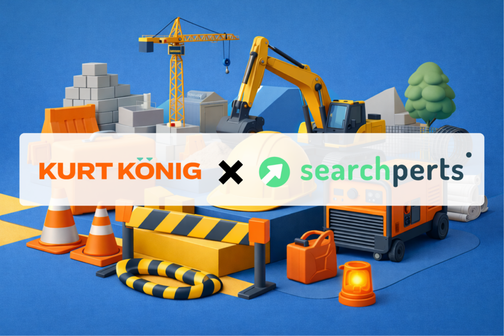 Google Ads Agentur Searchperts und Kurt König arbeiten ab sofort zusammen.